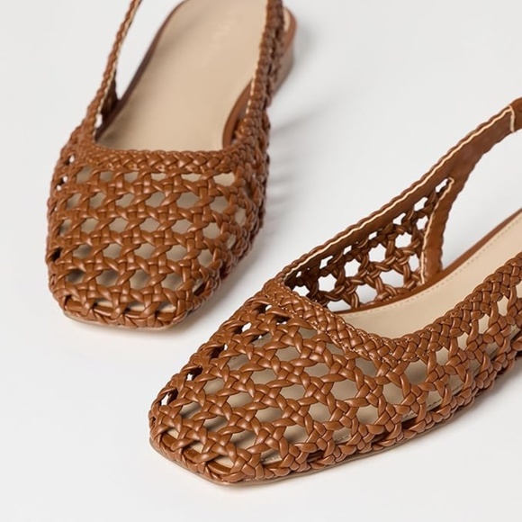 THE DROP RAND NEW 'Palma' Woven Slingback Flat - Picture 2 of 8